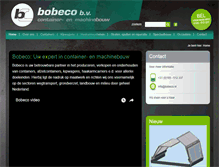 Tablet Screenshot of bobeco.nl